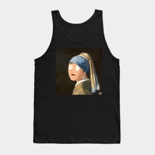 Gene with the Pearl Earring Tank Top